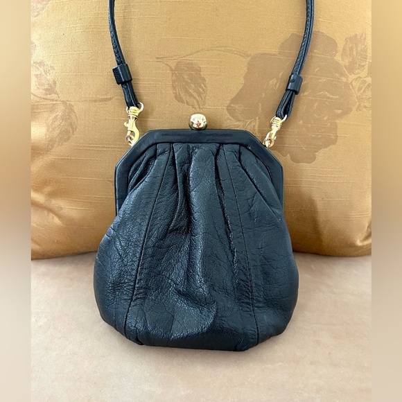 Vintage Rare Tannery West Leather Pouch Bag with Removable Straps - Picture 3 of 10